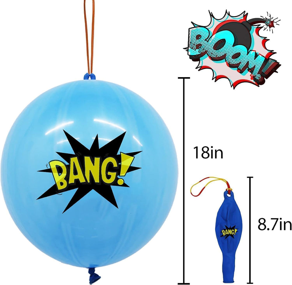 MAXDUCK Hero Punch Balloon orange ideal for colorful classroom activities and group play.