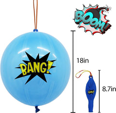 MAXDUCK Hero Punch Balloon orange ideal for colorful classroom activities and group play.