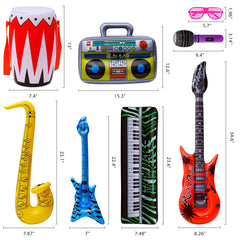 Max Fun inflatable basses brightening playtime and pretend performances