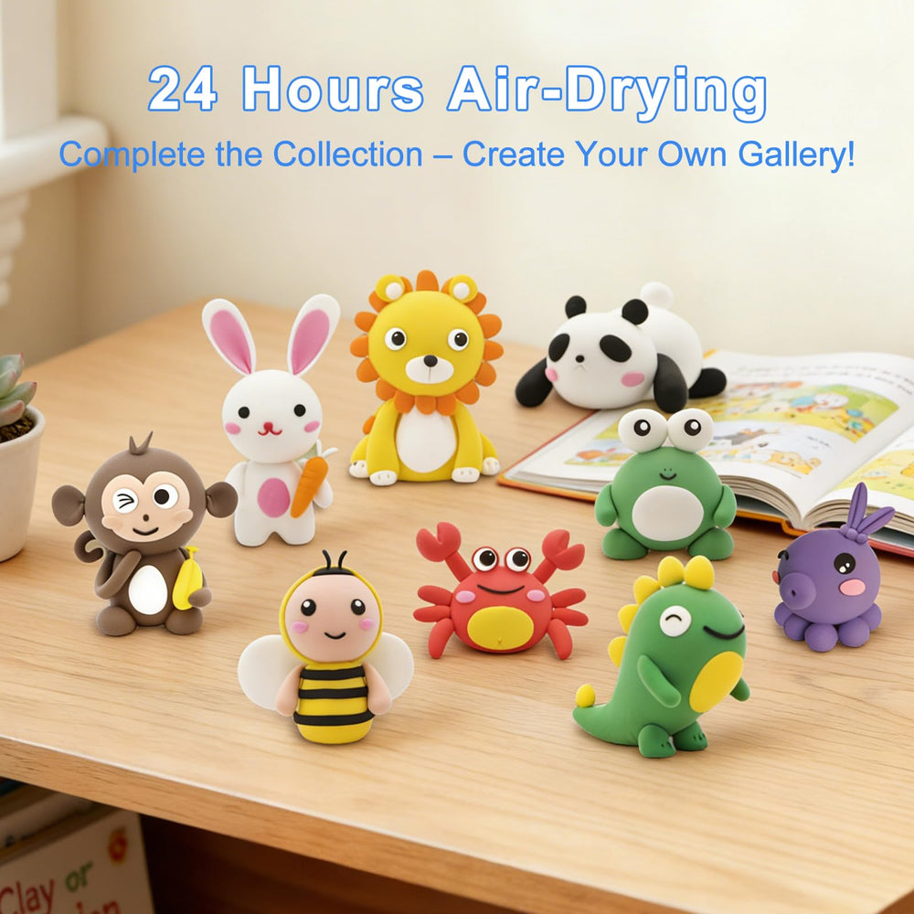 Maxsolve 24-hour air-drying clay for convenient classroom crafts.