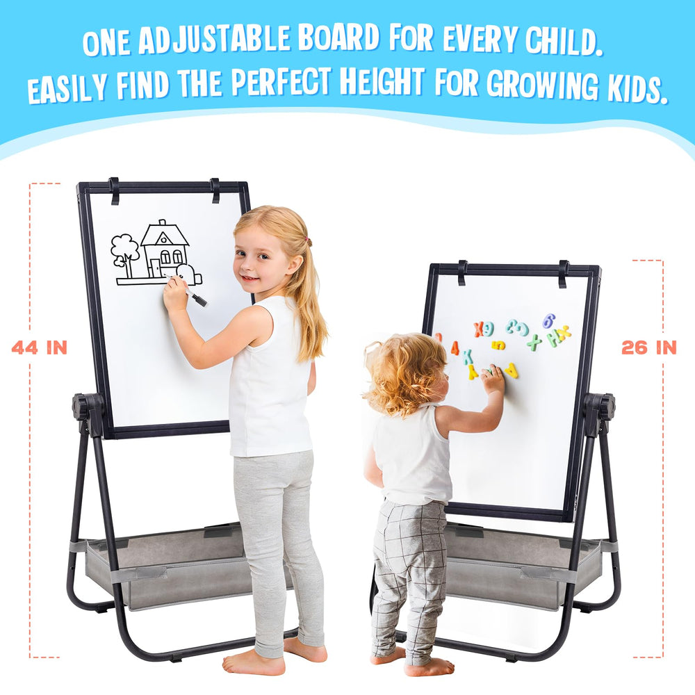 maxtek Kids Easel sturdy metal frame ready for active play