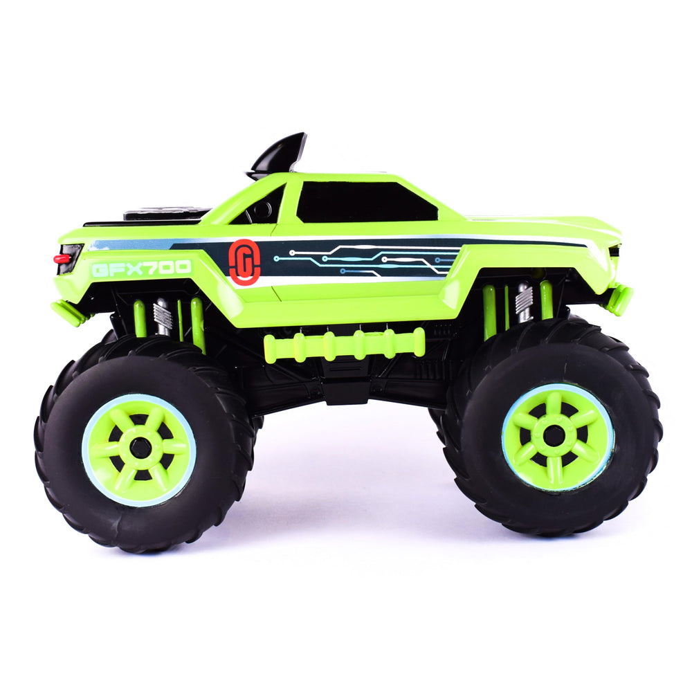Maxx Action monster truck top buttons deliver realistic engine sounds