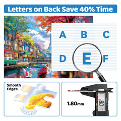 MAXZN eco-friendly puzzle materials with recycled paper and non-toxic ink