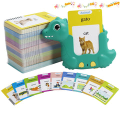 MAYAPHILOS bilingual talking flash cards with 510 words spark toddler vocabulary during play.
