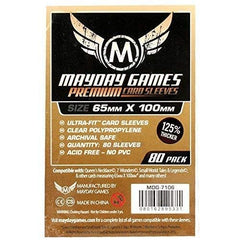 Mayday Games 7 Wonders sleeves in use protect cards during play
