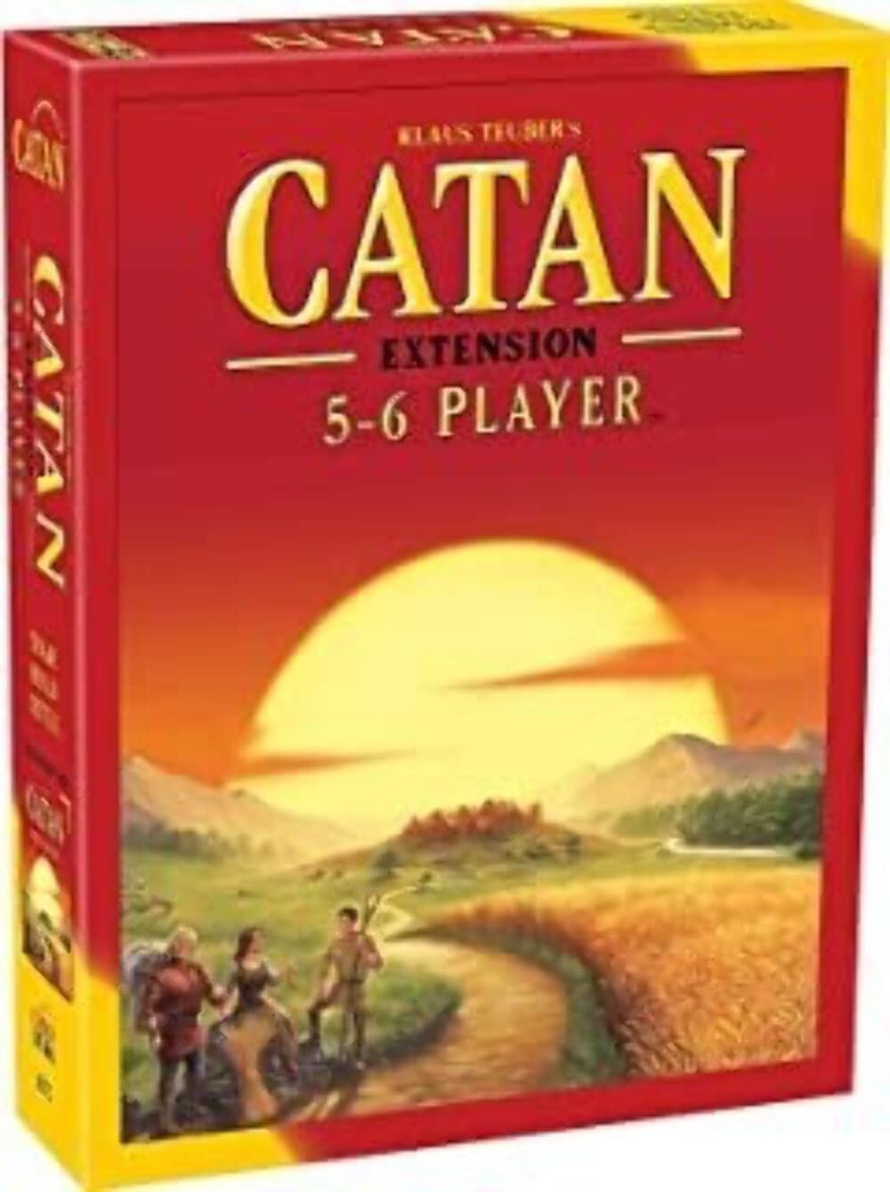 Mayfair Games Catan Extension for 5-6 players expands multiplayer sessions.