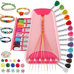Maynacs bracelet kit thread collection in 14 vibrant colors for bright designs.