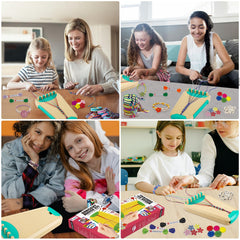 Maynacs non-slip pads keep the work surface steady during making.