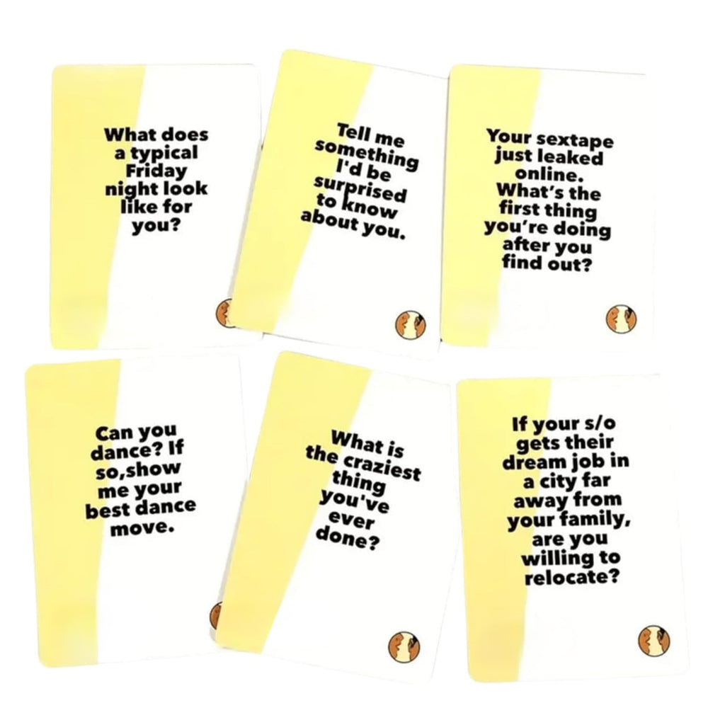 MAYVUL Tonight Conversation Card Game packaging image showcasing stylish design and easy setup.