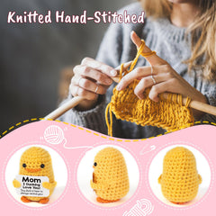 MBL crochet duck hand-stitched detail highlights quality craft