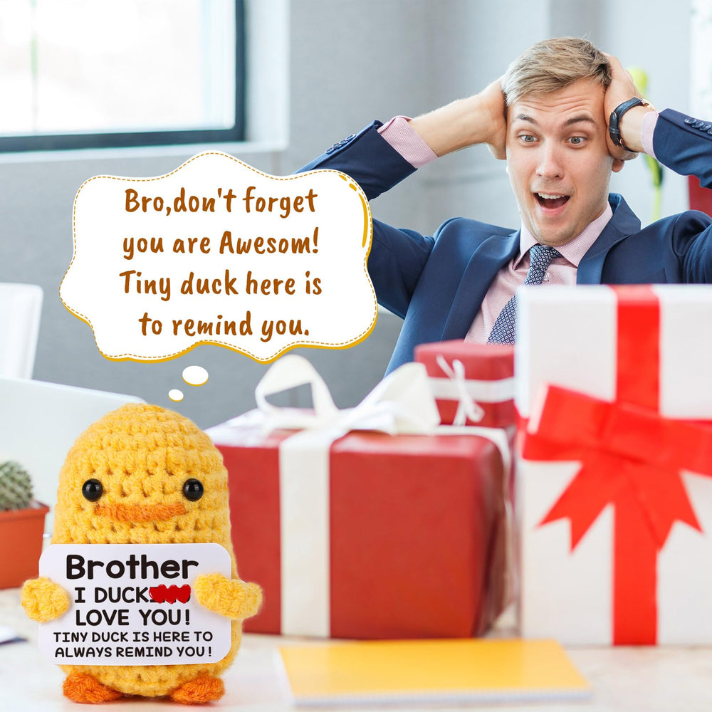 MBL graduation or Easter duck gift, compact and endearing