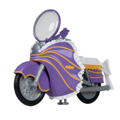 McFarlane DC Retro Batgirl Cycle front view for display