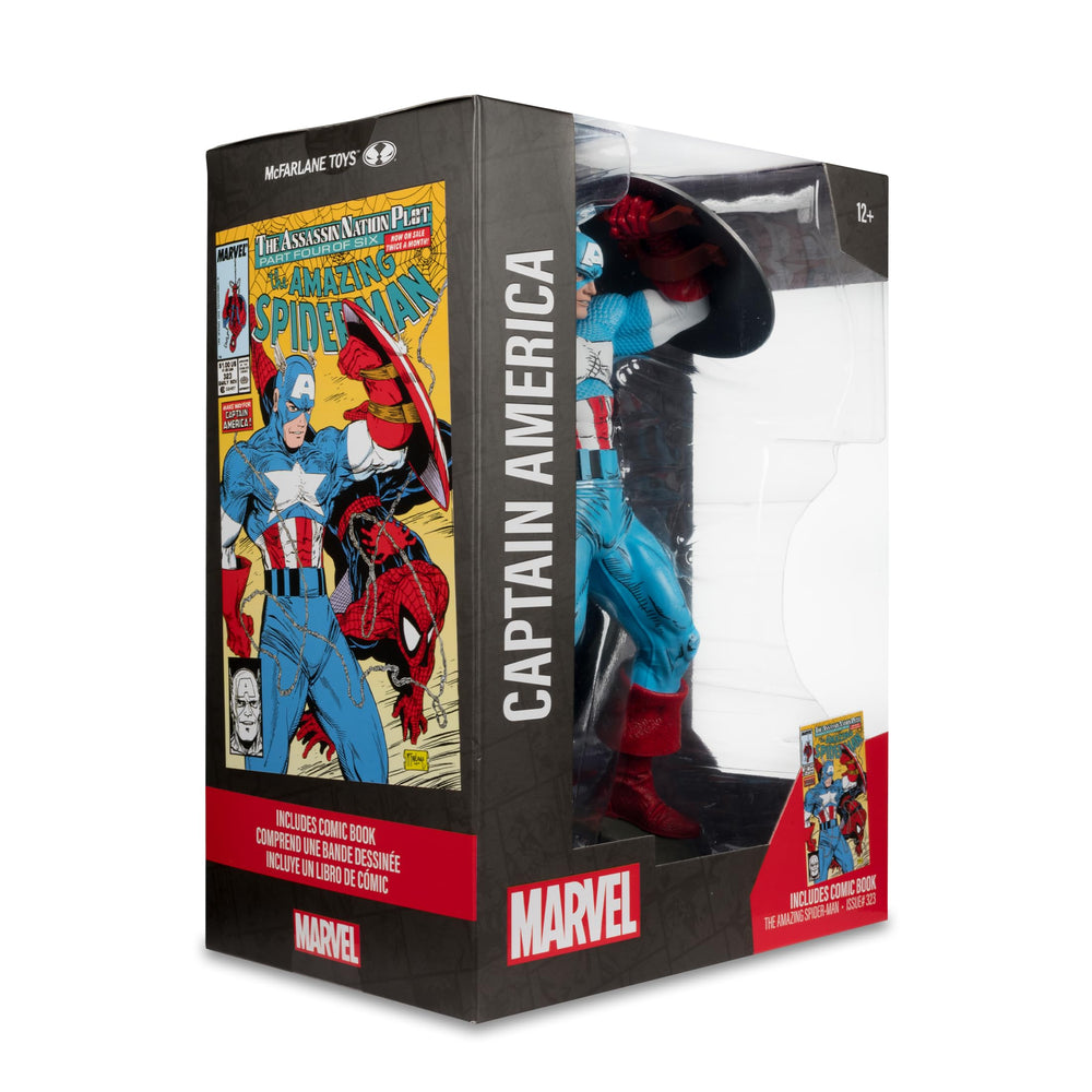Symkaria-inspired heist scene with Captain America and allies.
