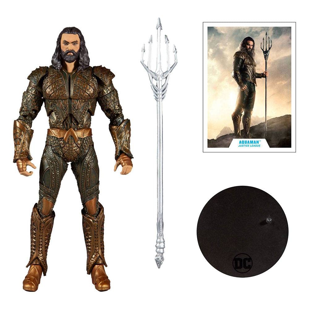 McFarlane Toys Aquaman 7-inch figure movie-look sculpt for authentic vibe