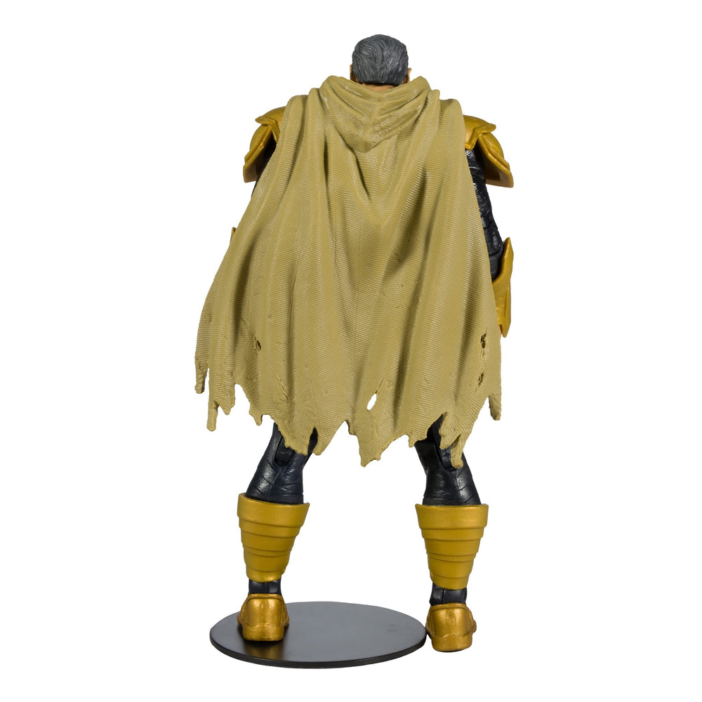 McFarlane Toys Black Adam WV1 art card with figure photography.