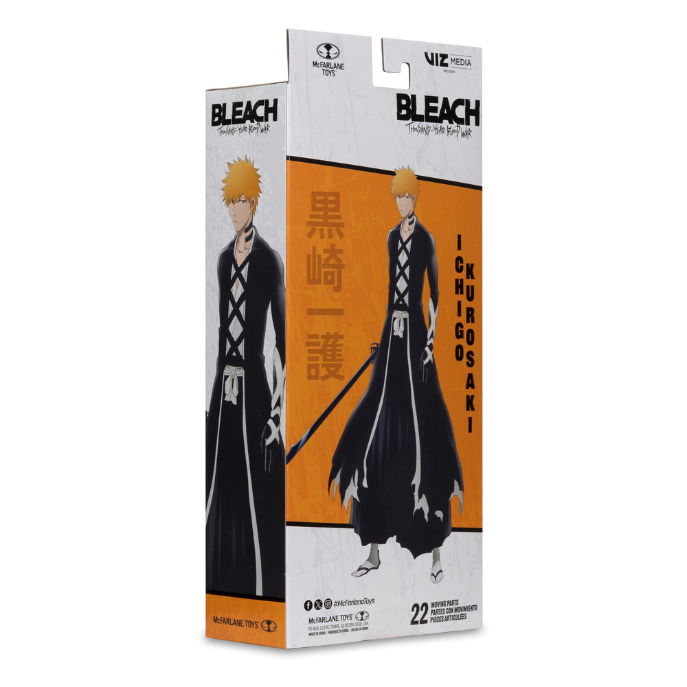 Collectible Bleach Ichigo 7in figure by McFarlane Toys for display