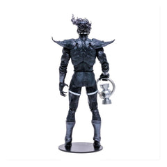 McFarlane Toys Deathstorm articulation detail enables action poses.