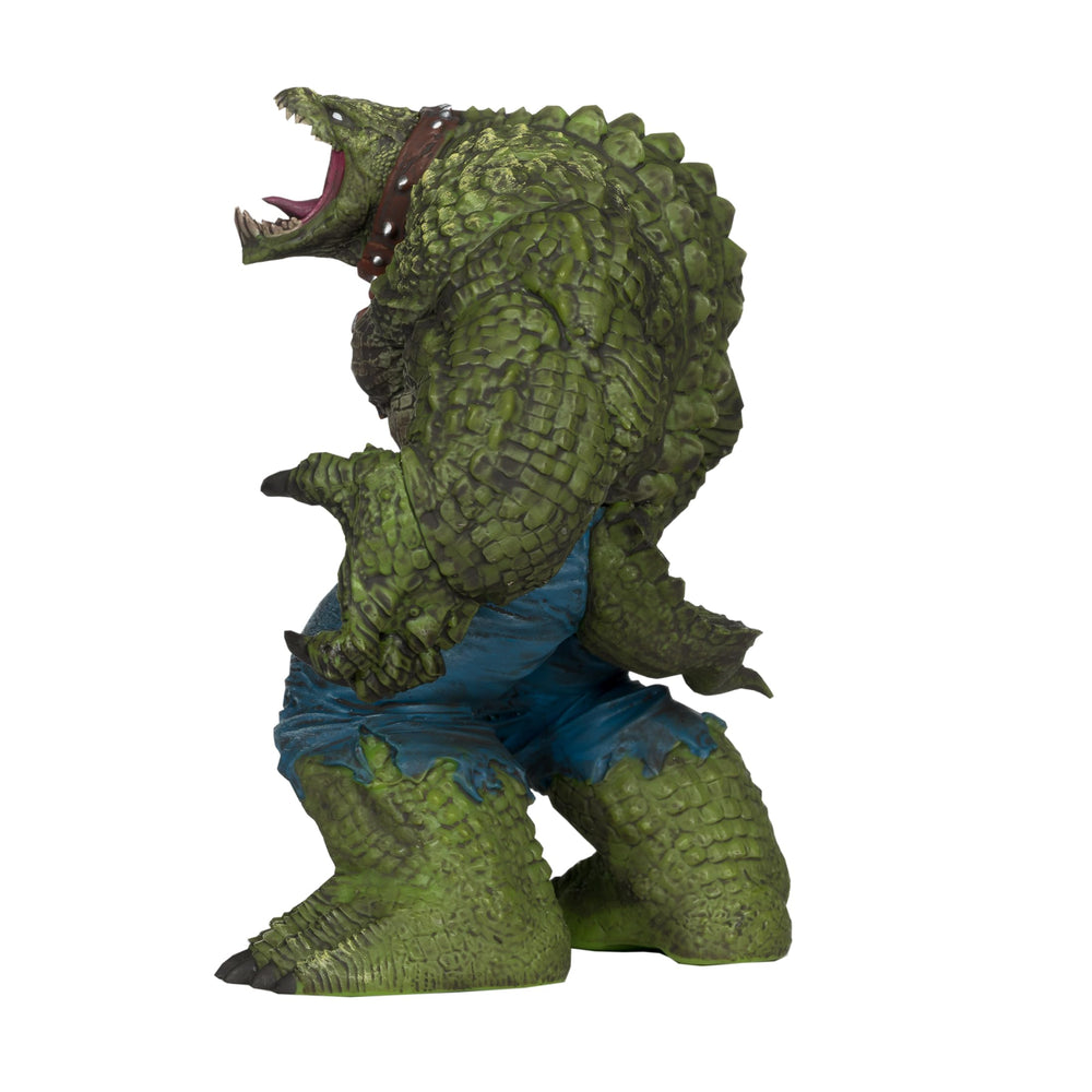 McFarlane Toys Killer Croc hip articulation enables varied display angles.