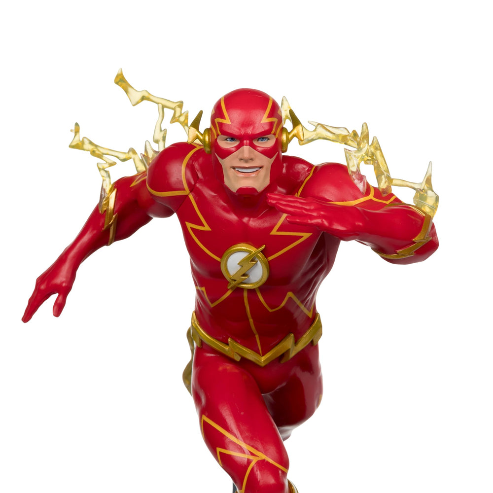 McFarlane Toys DC Direct The Flash 1:6 statue detailed texture showcases craftsmanship