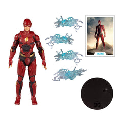 McFarlane Toys Flash art card front shows movie photo for reference.
