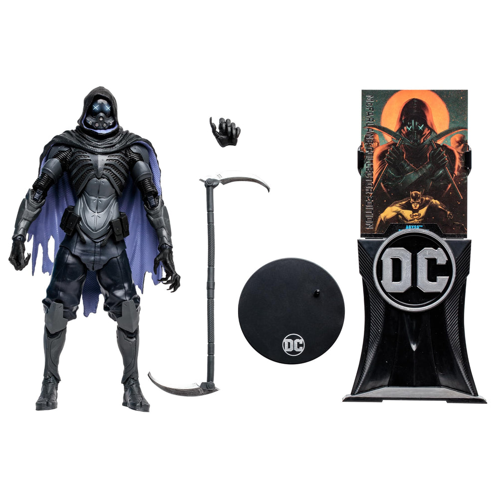 McFarlane Toys DC Multiverse Abyss art card front highlights character art
