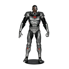 McFarlane Toys Cyborg 7in figure base enhances stability for gallery-style setup