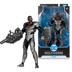 McFarlane Toys DC Multiverse Cyborg DC Rebirth design for collectors