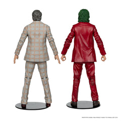McFarlane DC Multiverse Joker diorama with host desk and chairs adds authentic scene depth