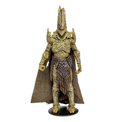 McFarlane Toys King Kordax figure with trident ready for dynamic display.