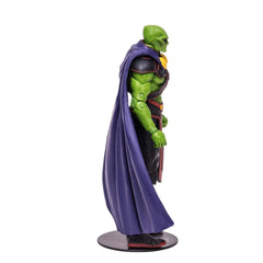 McFarlane Toys Martian Manhunter figure with display base for stable posing.