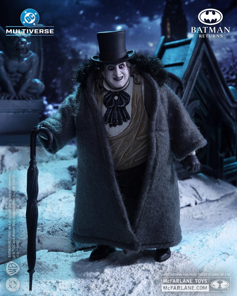 McFarlane Toys Penguin figure base for secure posing and stable display