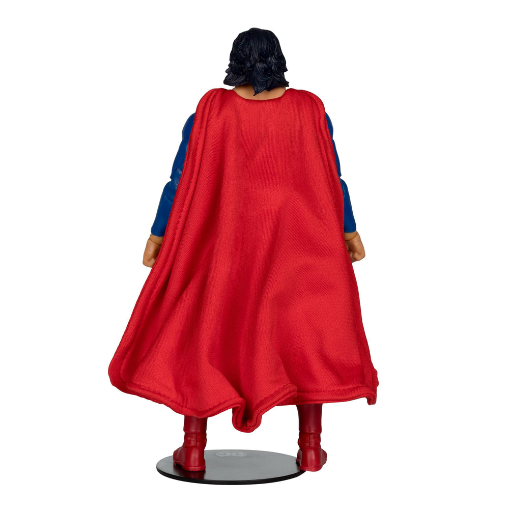 McFarlane Toys Superman collectible art card featuring front portrait for display and biography reference