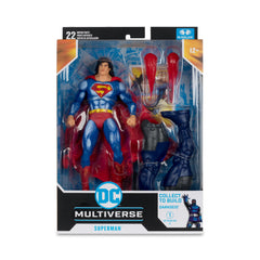 McFarlane Toys Superman Build-A-Figure piece linked to Darkseid assembly
