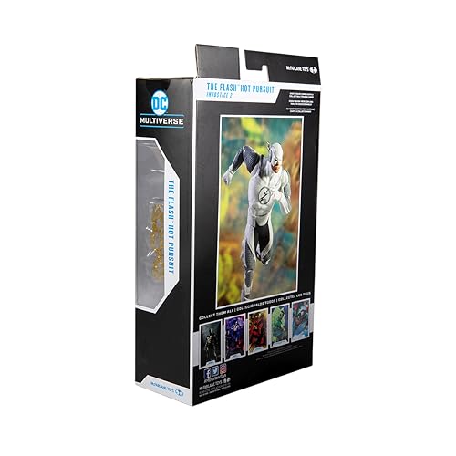 McFarlane Toys The Flash Hot Pursuit packaging and collector details