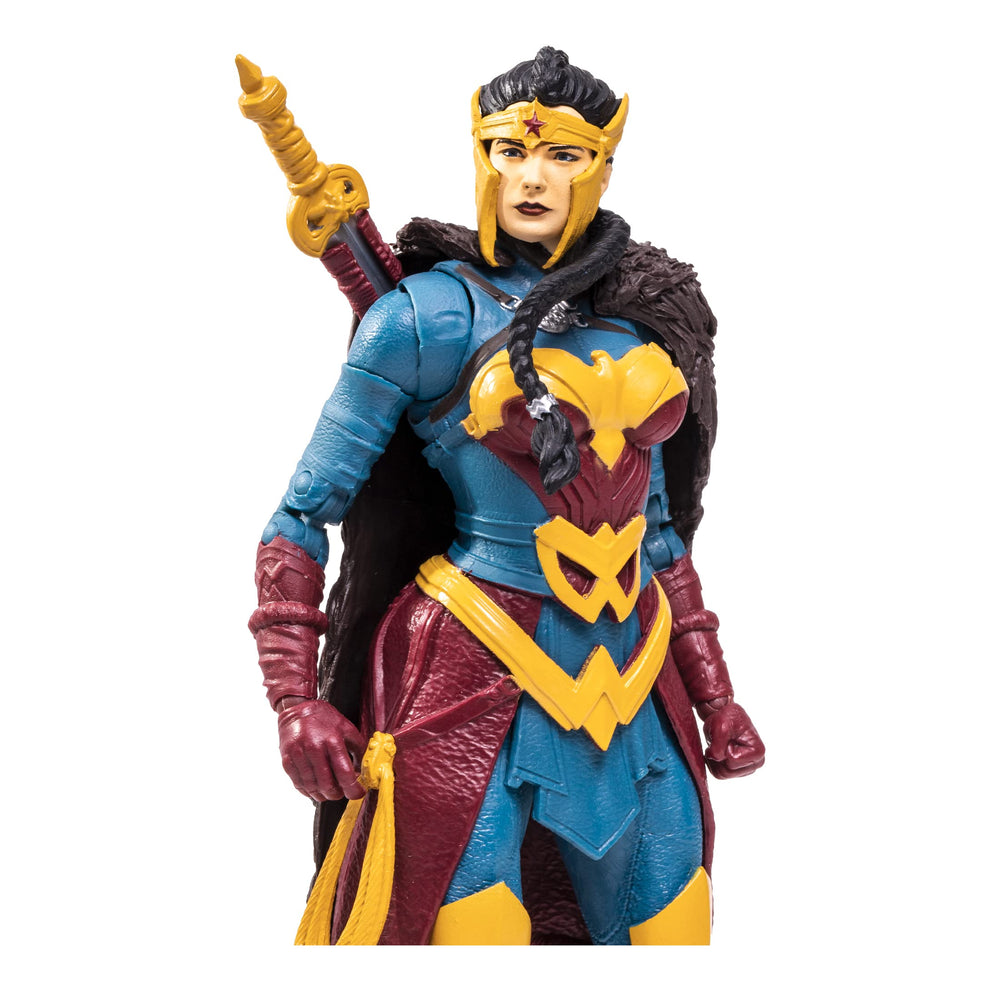 Wonder Woman Endless Winter articulation shows 22 moving parts for dynamic posing by McFarlane Toys.