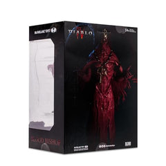 McFarlane Toys Blood Bishop 1:12 close-up-face highlights textures and facial sculpt