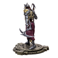 McFarlane Toys Diablo IV Bone Spirit Necromancer armour detail adds realism.