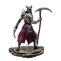 McFarlane Toys Diablo IV Bone Spirit Necromancer back view reveals fine sculpting.