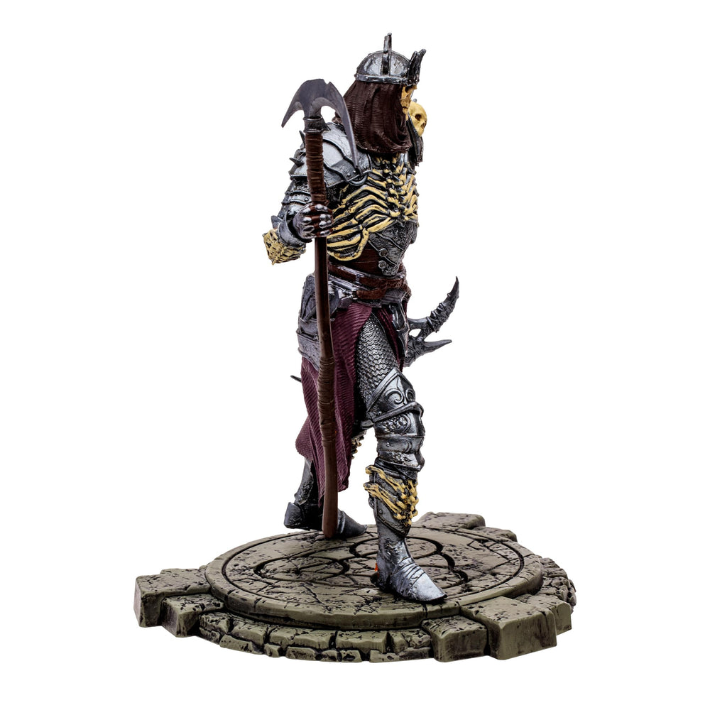 McFarlane Toys Diablo IV Bone Spirit Necromancer mystery weapon offers extra pose options.