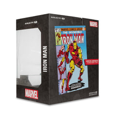 McFarlane Toys Iron Man collectible offers compact high-detail hero display.