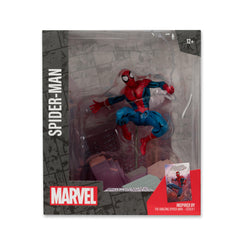 Art card front with Spider-Man artwork for 1:10-scale set