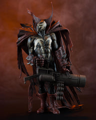 McFarlane Toys Spawn Hellspawn figure side view showing pose and texture