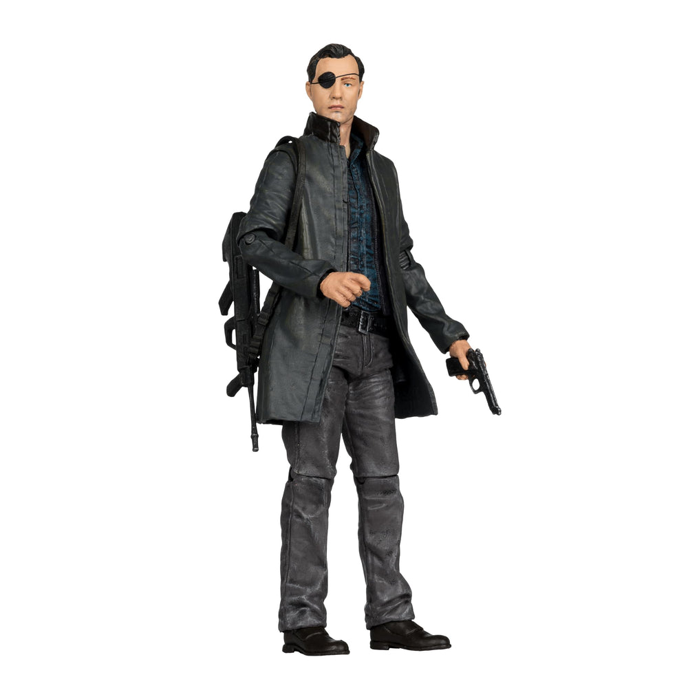 McFarlane Toys The Walking Dead Governor figure front view for dynamic display.