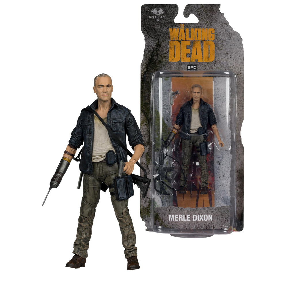 McFarlane Toys Walking Dead Merle Dixon packaging art for collectors