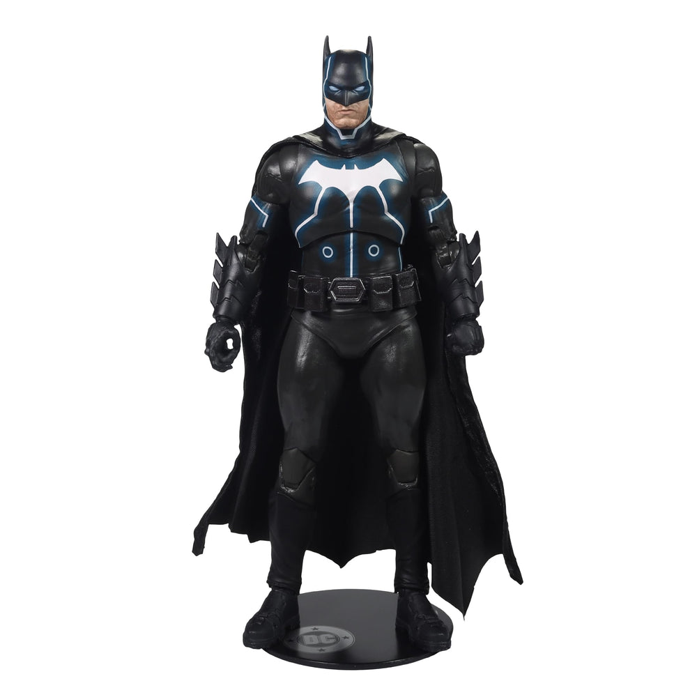 Batman figure seated on Mobius Chair creates cinematic collection centerpiece