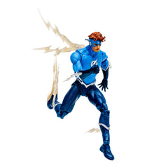 McFarlane DC Build-A 7in Wally West detailed head sculpt, perfect for close-up display.