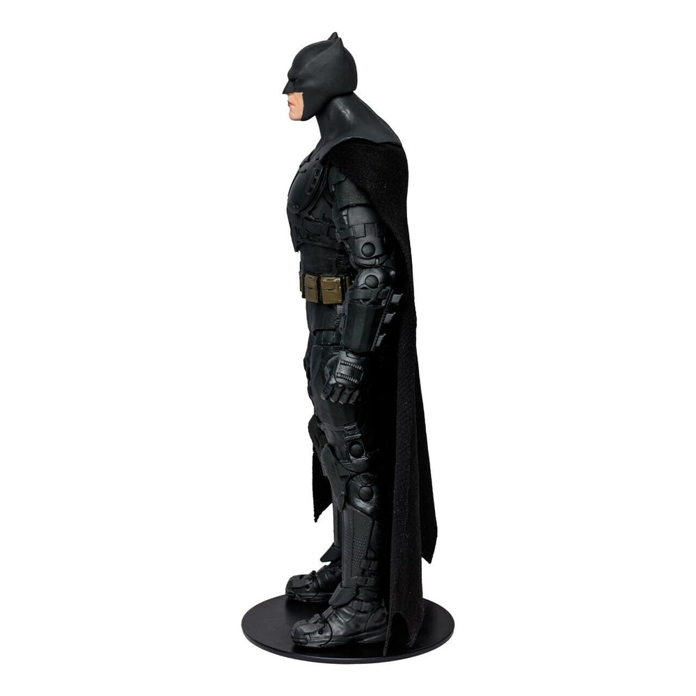 McFarlane Toys Batman base provides stable standing on shelves.