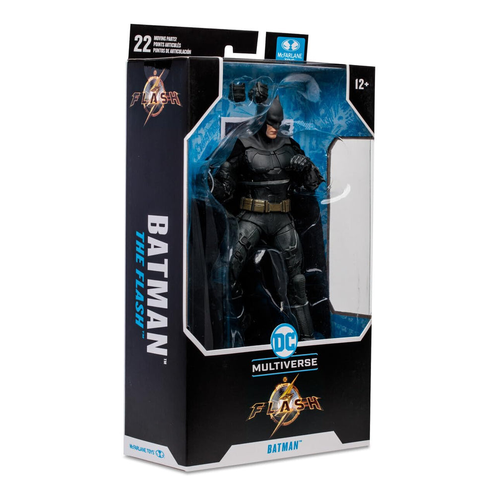 McFarlane Toys Batman cloth cape detail adds realism.
