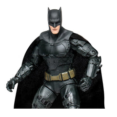 McFarlane Toys Batman DC Multiverse side view shows dynamic profile.