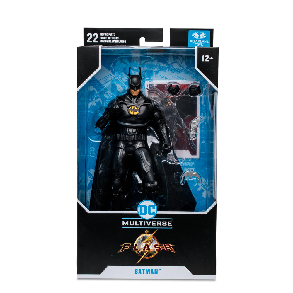 McFarlane DC Multiverse The Flash Movie figure, front view, ideal for display and posing